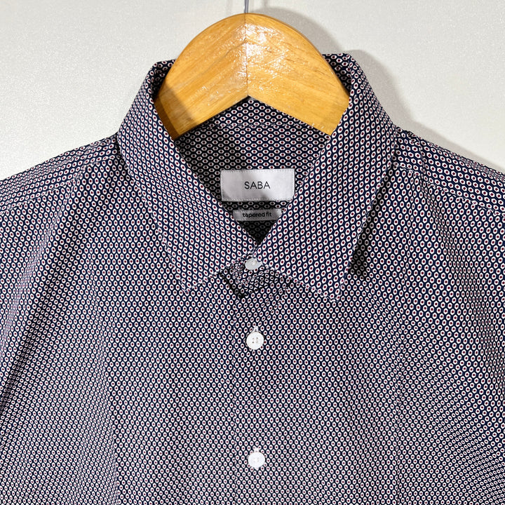 SABA REGULAR FIT HALF SLEEVES SHIRT