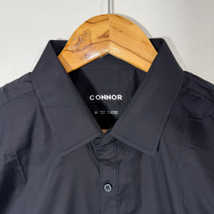 CONNOR CLASSIC FIT FORMAL SHIRT BRAND NEW WITH STRETCH BLACK COLOUR