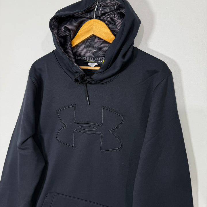 UNDER ARMOUR SPORT HOODIE INNER FLEECE BLACK COLOUR