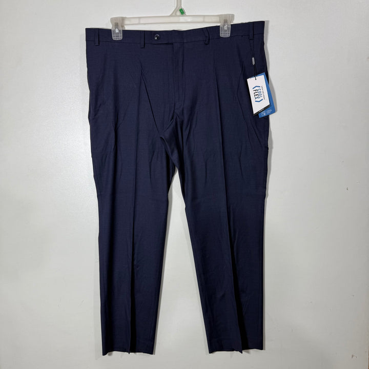 VAN HEUSEN SLIM FIT COOL FLEX DRESS PANT BRAND NEW WITH STRETCH BLUE COLOUR