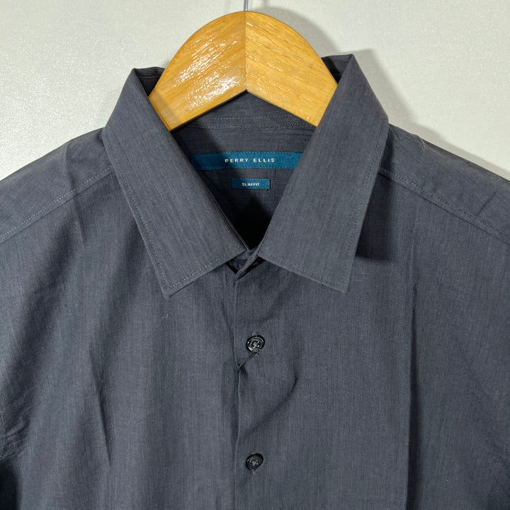 PERRY ELLIS SLIM FIT FORMAL SHIRT BRAND NEW