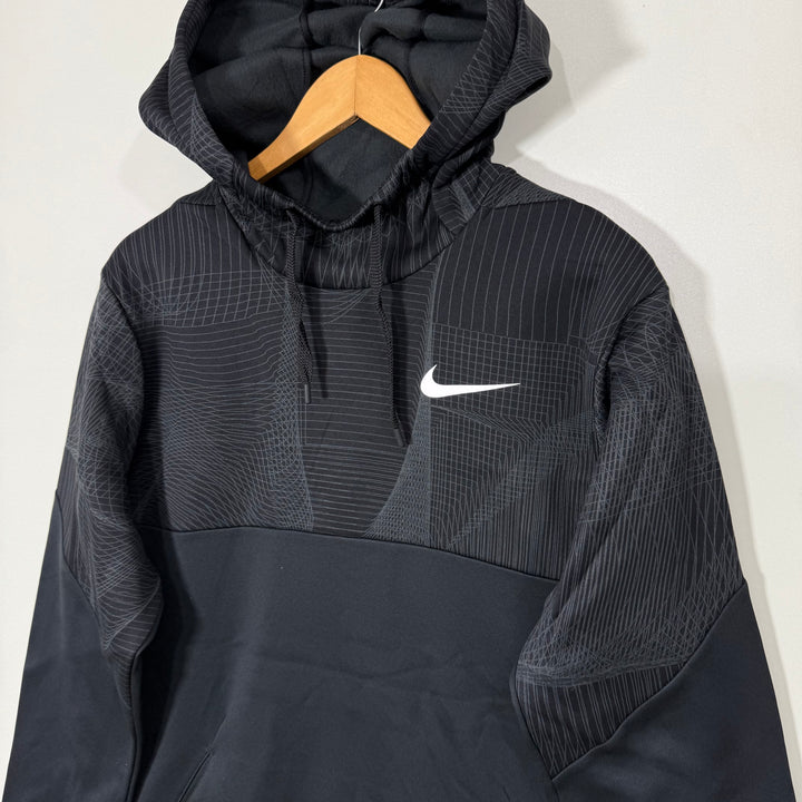 NIKE DRI FIT SPORT HOODIE INNER FLEECE BLACK COLOUR