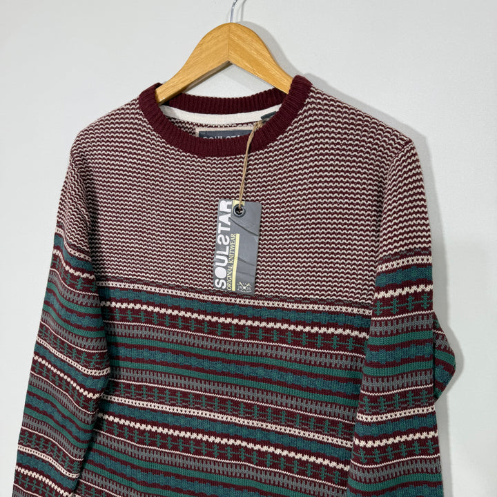 SOULSTAR KNITWEAR COTTON SWEATER BRAND NEW