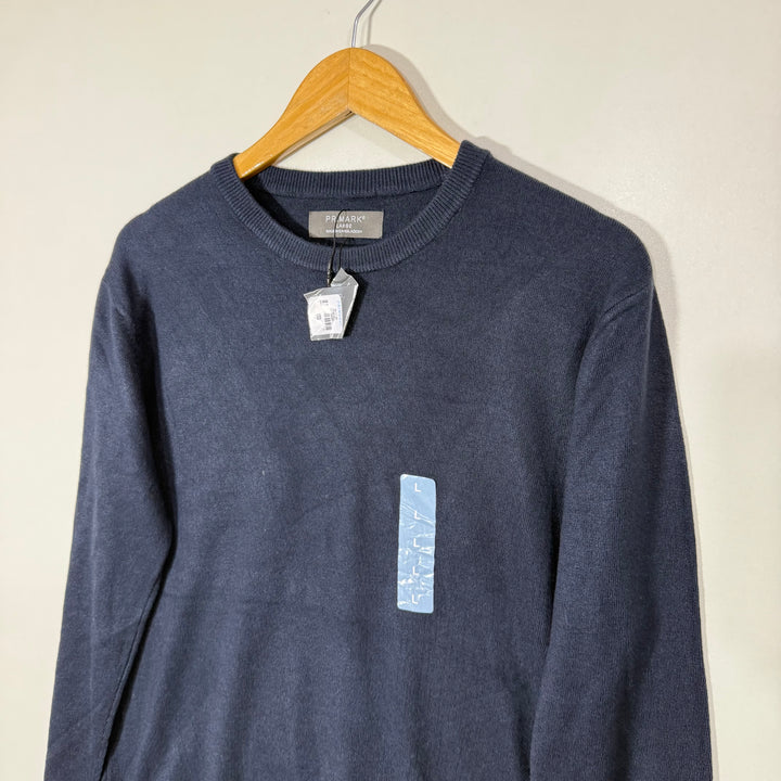 PRIMARK ACRYLIC SWEATER BRAND NEW BLUE COLOUR