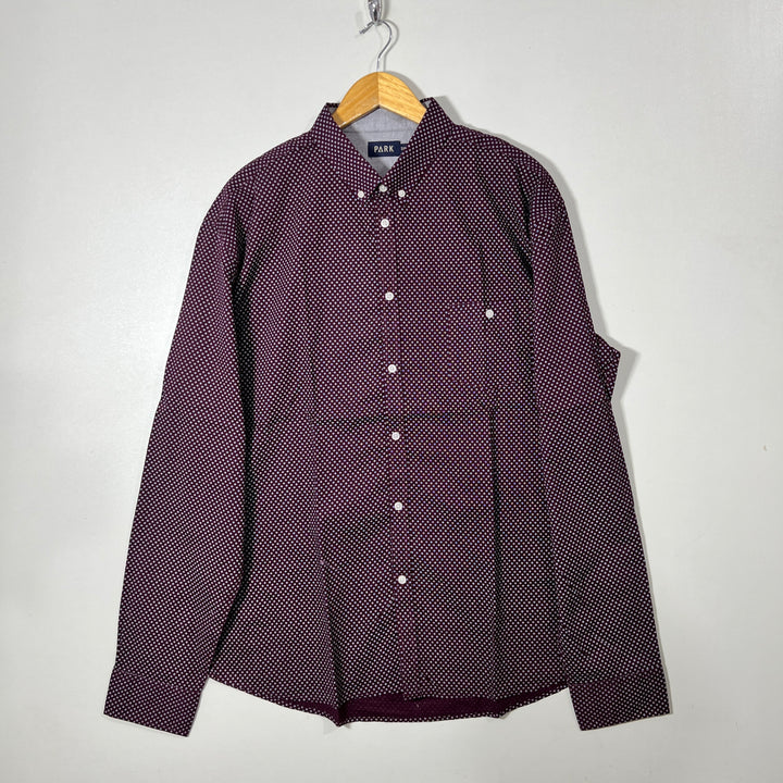 PARK BUTTON DIEN CASUAL COTTON SHIRT
