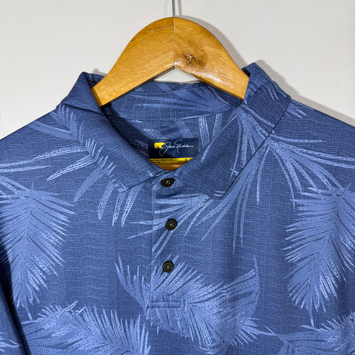 JACK NICKLAUS PRINTED  SPORT POLO TSHIRT