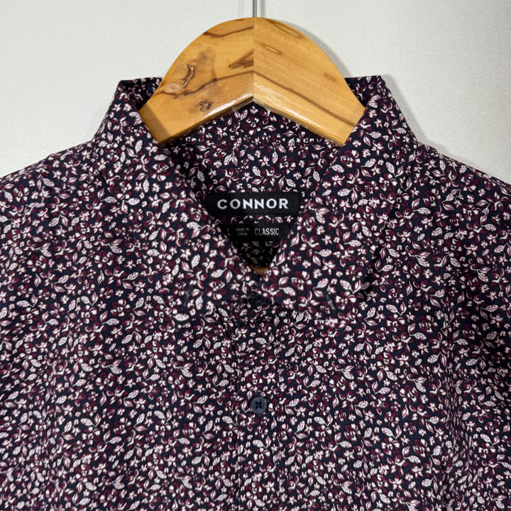 CONNOR CLASSIC FIT HALF SLEEVES COTTON SHIRT
