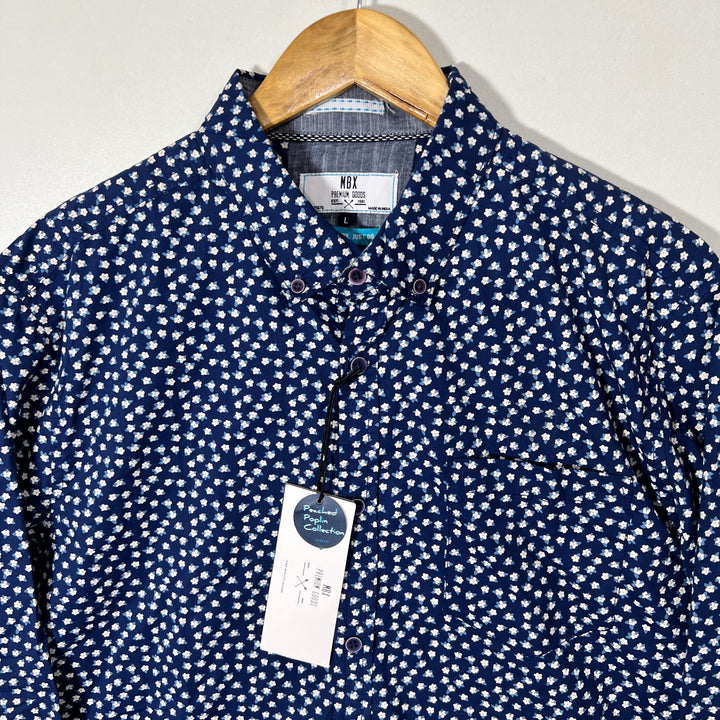RBX BUTTON DOWN CASUAL COTTON SHIRT BRAND NEW