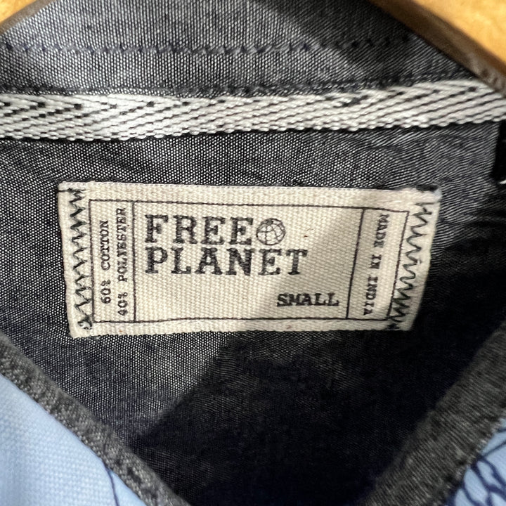 FREE PLANET HALF SLEEVES SHIRT