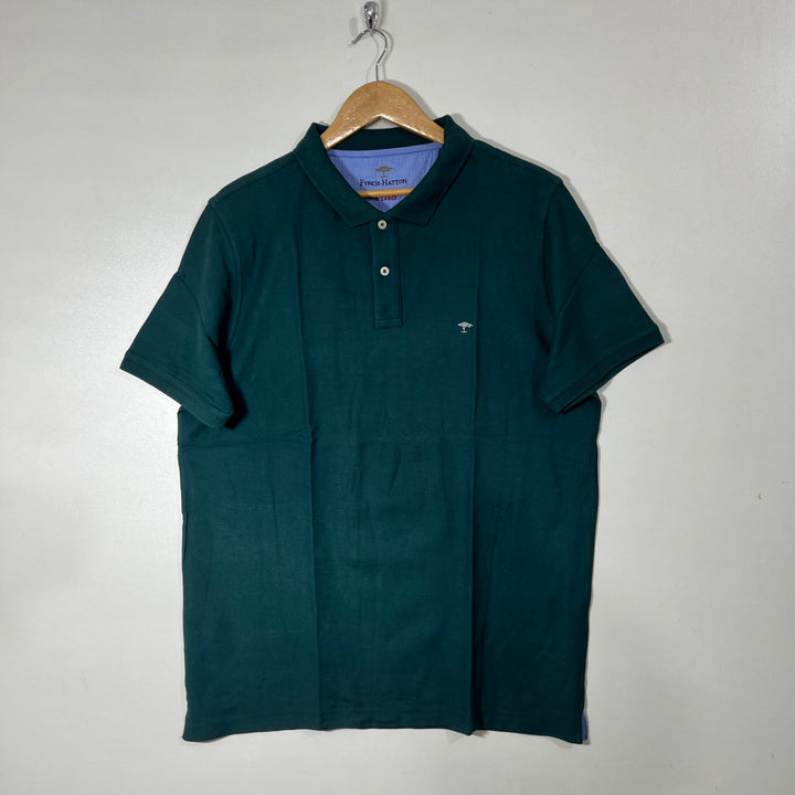 FYNCH HATTON COTTON POLO TSHIRT