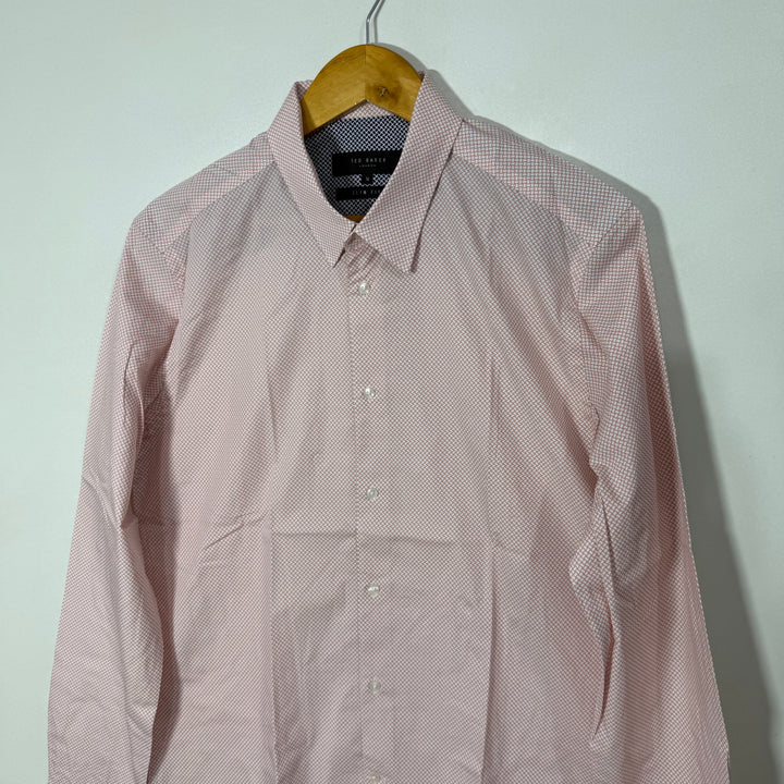 TED BAKER LONDON SLIM FIT COTTON SHIRT