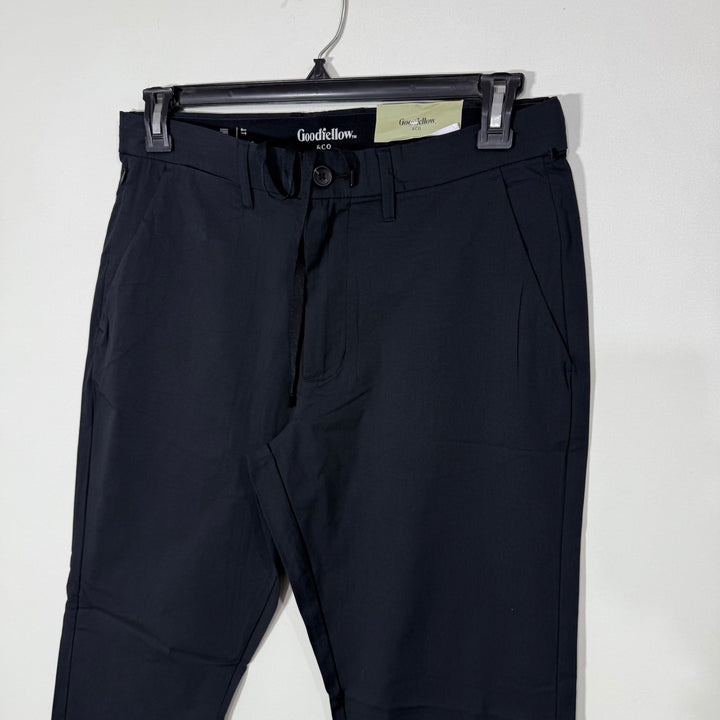 GOOD FELLOW & CO SLIM FIT PERFORMANCE COTTON CHINO PANT  BRAND NEW BLACK COLOUR