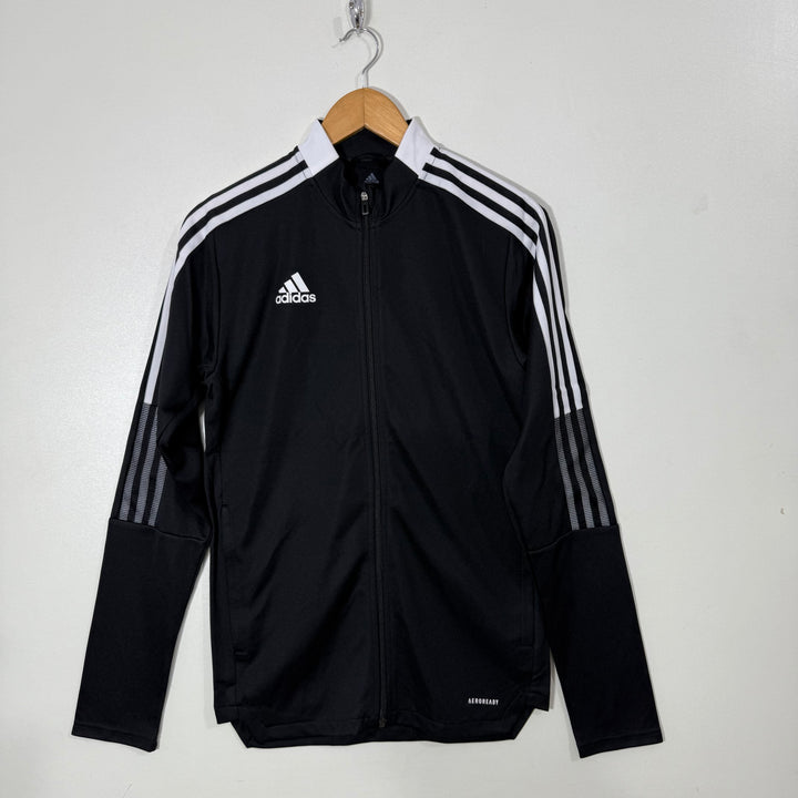 ADIDAS AEROREADY SPORT JACKET BLACK COLOUR