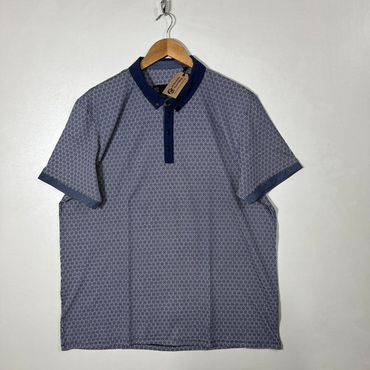 NEXT BUTTON DOWN COTTON POLO TSHIRT