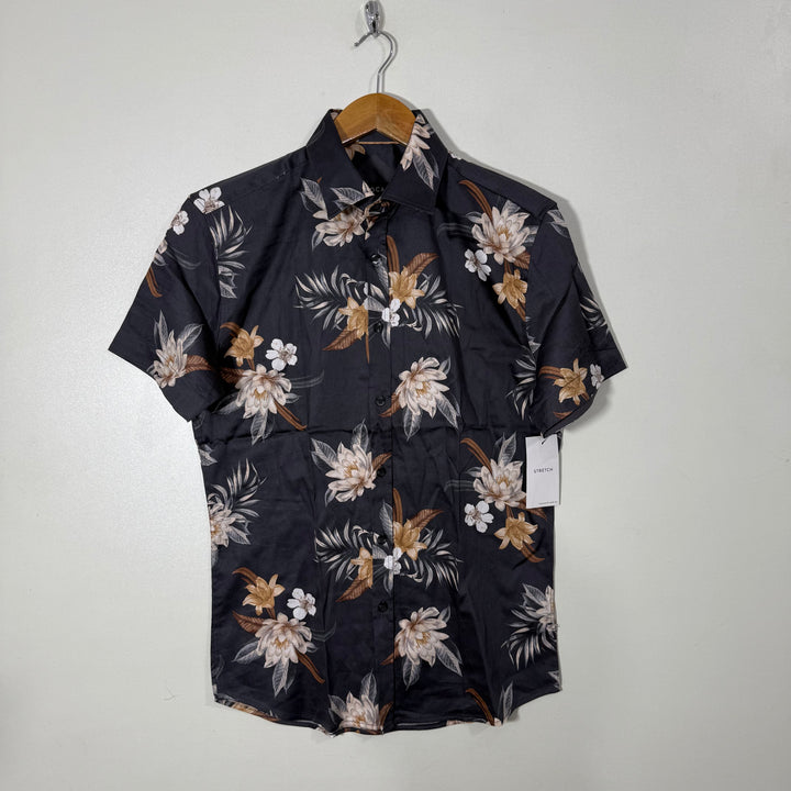 TARCASH HALF SLEEVES COTTON SHIRT BRAND NEW