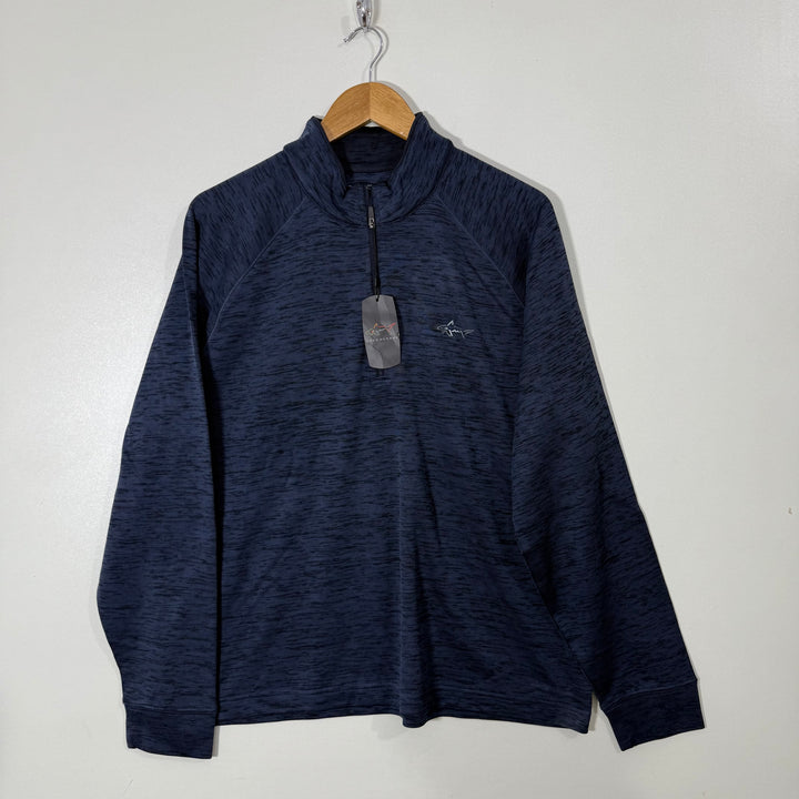 GREG NORMAN HALF ZIP FLEECE PULLOVER BRAND NEW