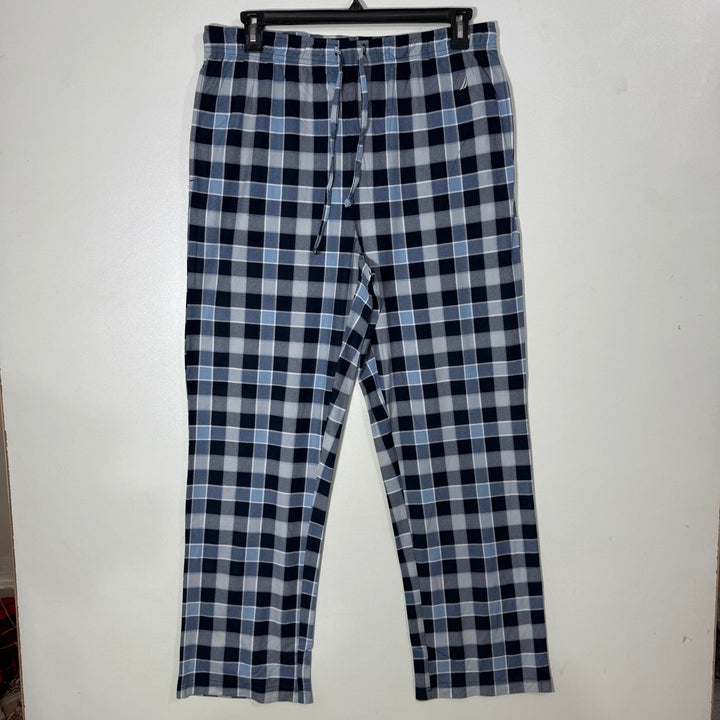 NAUTICA SLEEPWEAR LOUNGE WEAR CHECKERED TROUSER