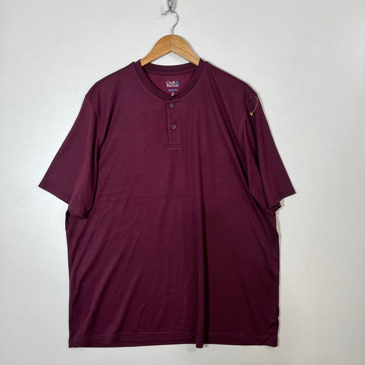 CROFT & BARROW BEN COLLAR SPORTS TSHIRT