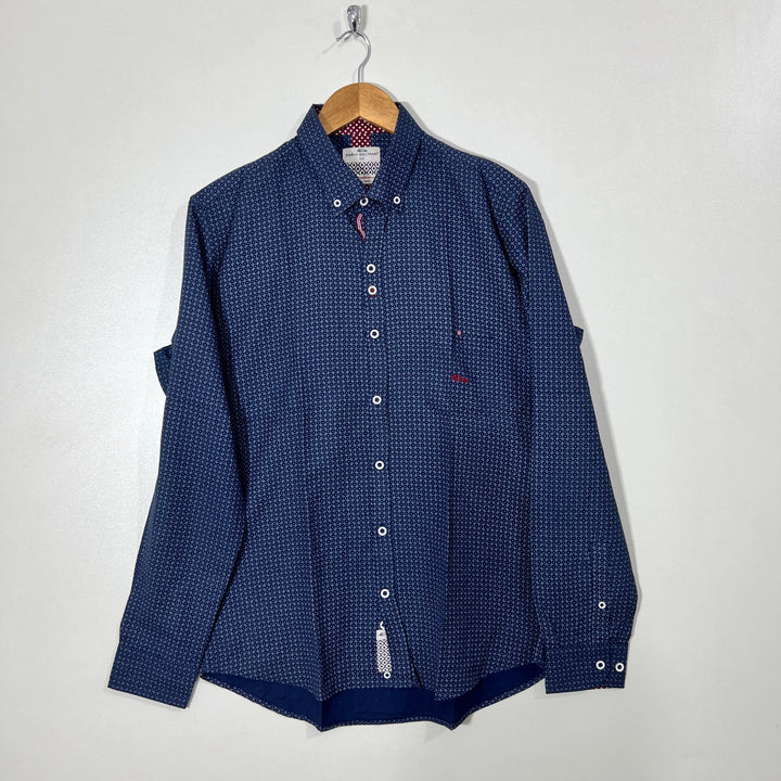 DARIO BELTRAN BUTTON DOWN CASUAL COTTON SHIRT