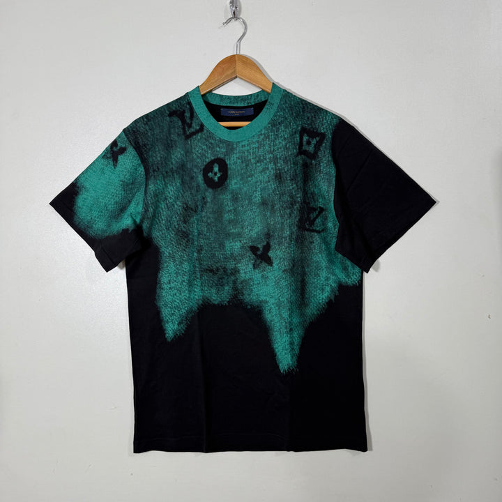 LOUIS VUITTON PRINTED COTTON TSHIRT