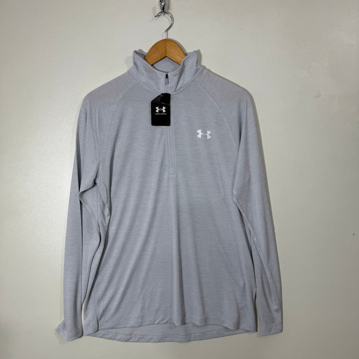 UNDER ARMOUR HALF ZIP SPORT PULLOVER BRAND NEW GREY COLOUR