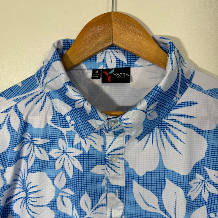 YATTA GOLF PRINTED SPORT POLO TSHIRT