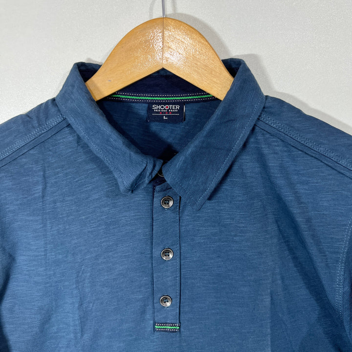 SHOOTER COTTON POLO TSHIRT