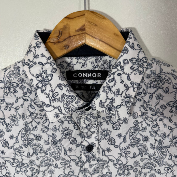 CONNOR PRINTED SLIM FIT COTTON SHIRT BRAND NEW
