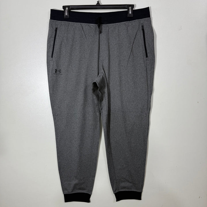 UNDER ARMOUR COLDGEAR SPORT TROUSER WITH SIDE ZIP POCKETS GREY COLOUR