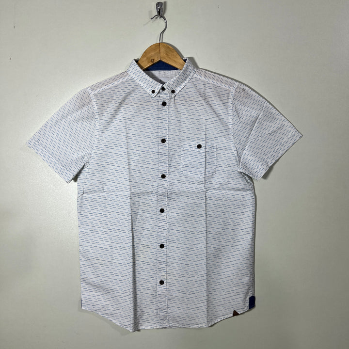 YOUTH BUTTON DOWN HALF SLEEVES SHIRT