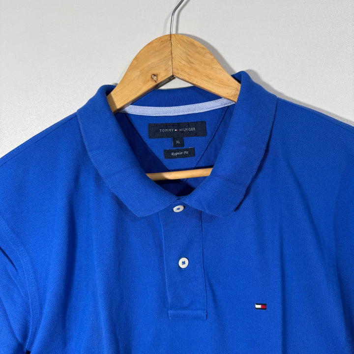 TOMMY HILFIGER COTTON POLO TSHIRT