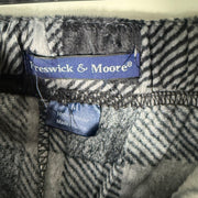 PRESWICK & MOORE SOFT TOUCH FLANNEL CHECKERED TROUSER BRAND NEW
