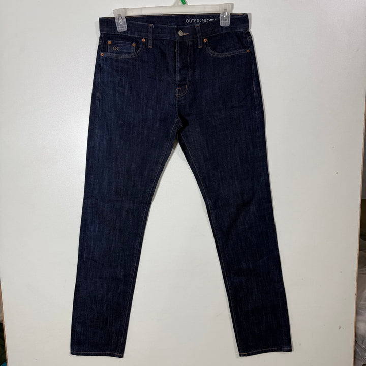OUTERKNOWN STRAIGHT FIT DENIM PANT WITHOUT STRETCH