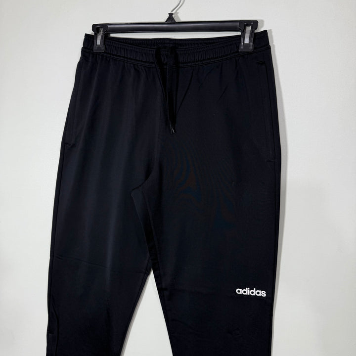 ADIDAS CLIMALITE SPORT TROUSER BLACK COLOUR WITH SIDE ZIP POCKETS