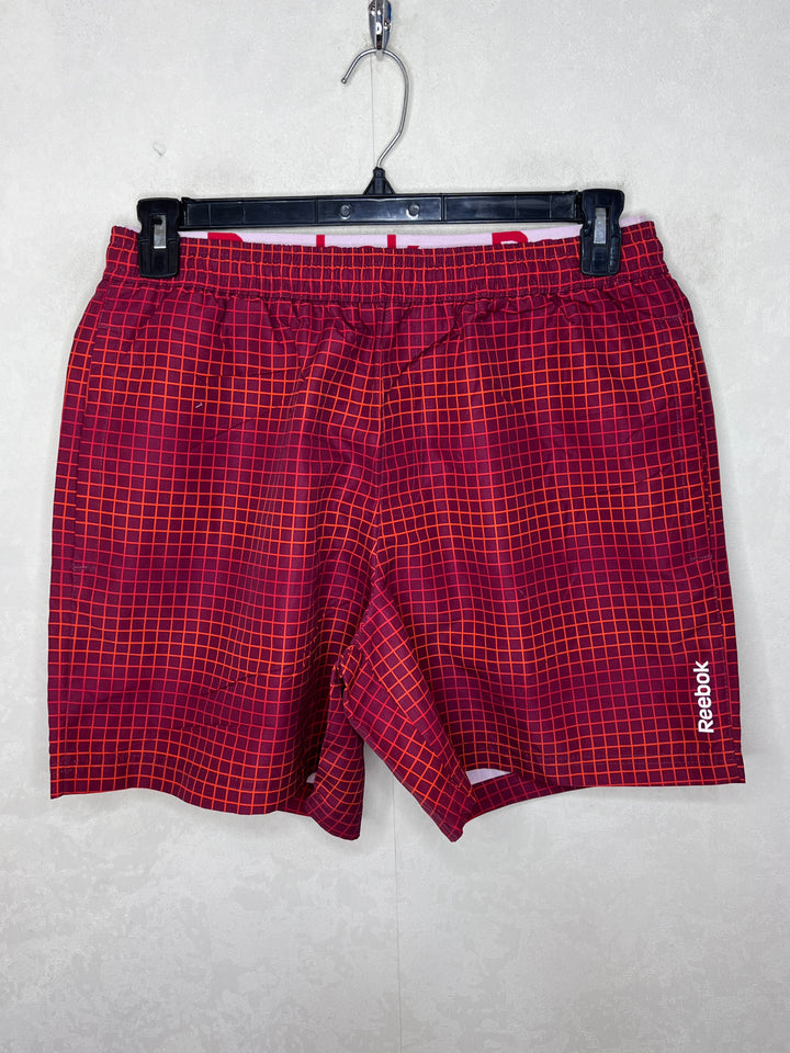 REEBOK CHECKERED SWIMWEAR SHORT