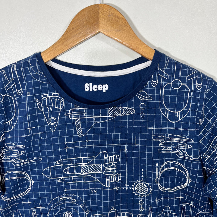 SLEEP LONG SLEEVES COTTON TSHIRT
