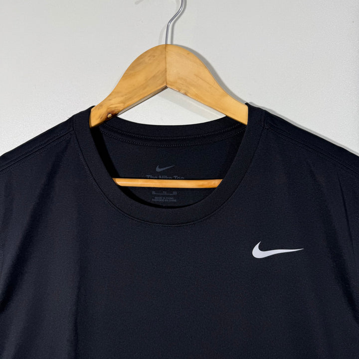 NIKE DRI FIT SPORT SLEEVES LESS BLACK COLOUR