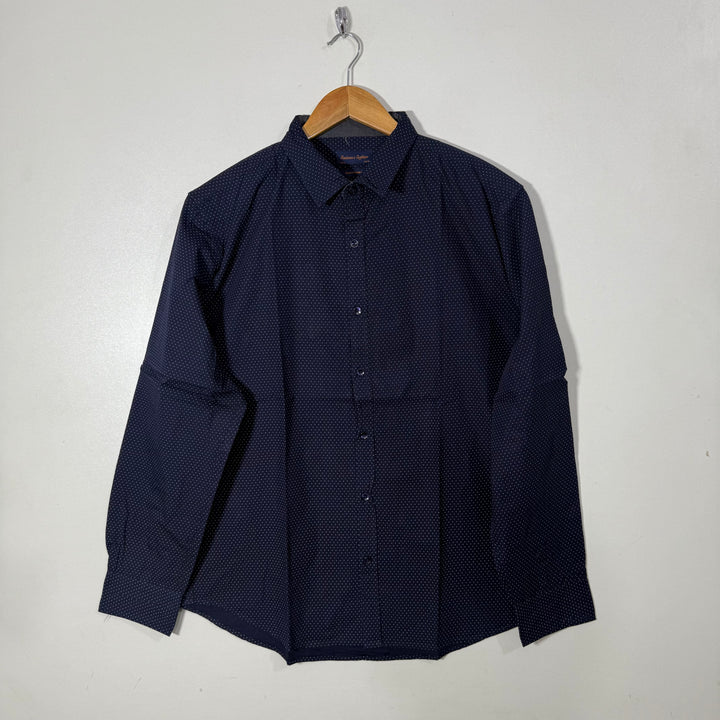 GENTLEMENS OUTFITTERS CASUAL COTTON SHIRT BLUE COLOUR