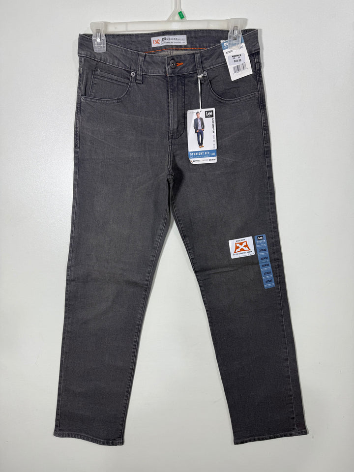 LEE STRAIGHT FIT STRAIGHT LEG  MODERN SERIES DENIM PANT BRAND NEW GREY COLOUR