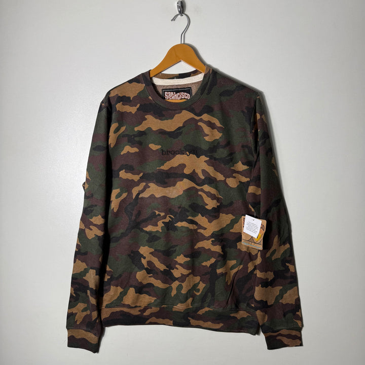SAN FRANCISCO CAMOUFLAGE SWEATSHIRT BRAND NEW INNER FLEECE