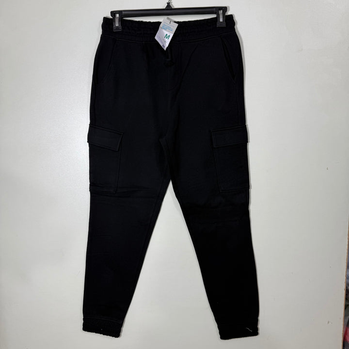 PRIMARK FLEECE CARGO TROUSER BRAND NEW BLACK COLOUR