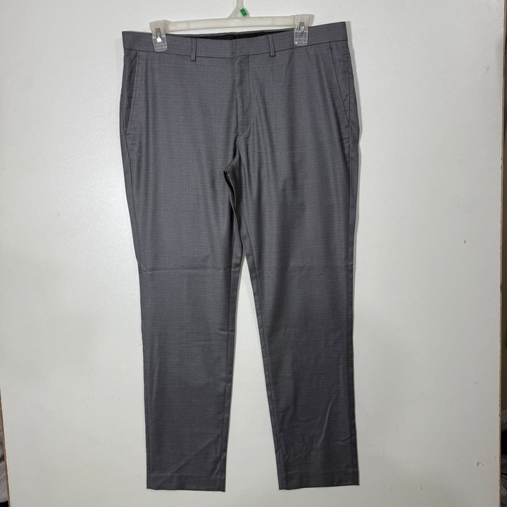 KENNETH COLE MODERN FIT TEXTURED DRESS PANT BRAND NEW GREY COLOUR