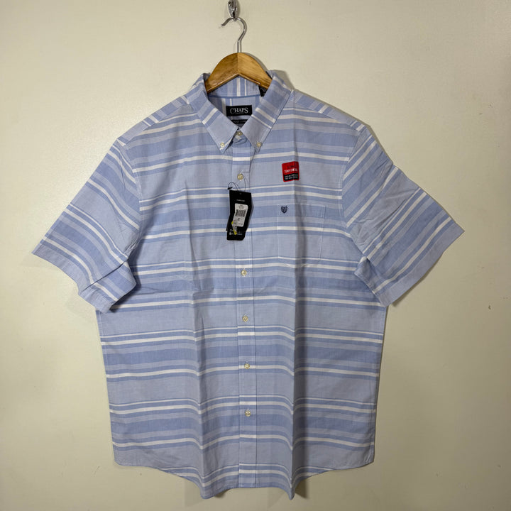 CHAPS BUTTON DOWN HALF SLEEVES SHIRT BRAND NEW (73)