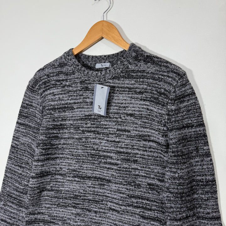 TU MAN ACRYLIC SWEATER BRAND NEW GREY COLOUR
