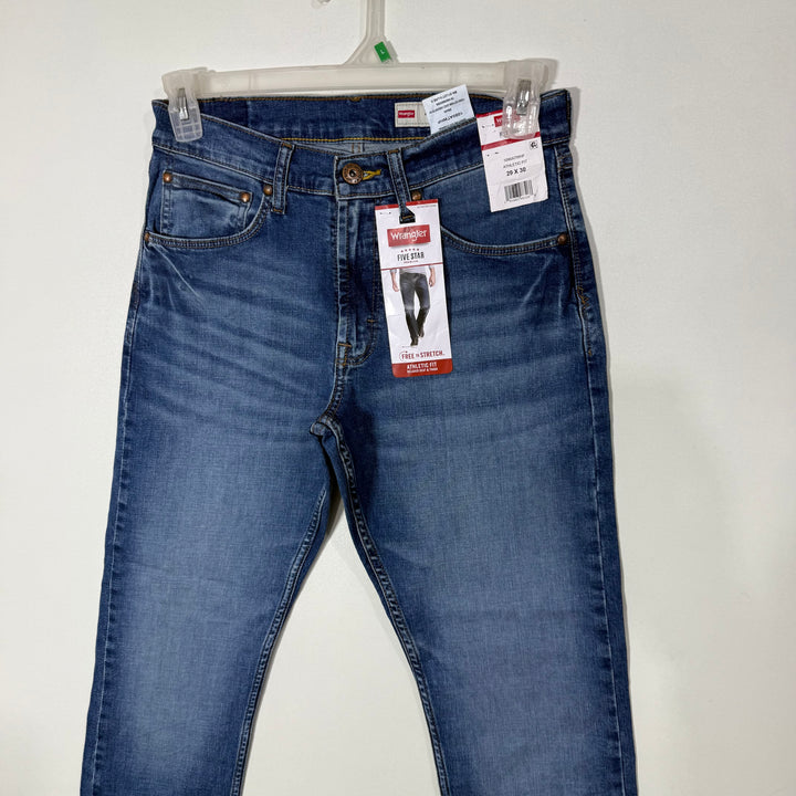 WRANGLER ATHLETIC FIT DENIM PANT BRAND NEW WITH STRETCH