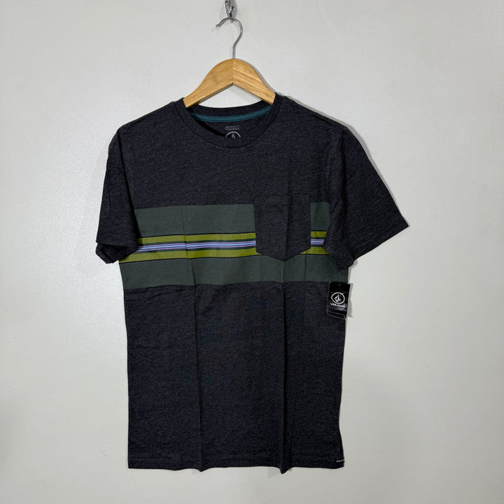 VOLCOM COTTON TSHIRT GREY COLOUR