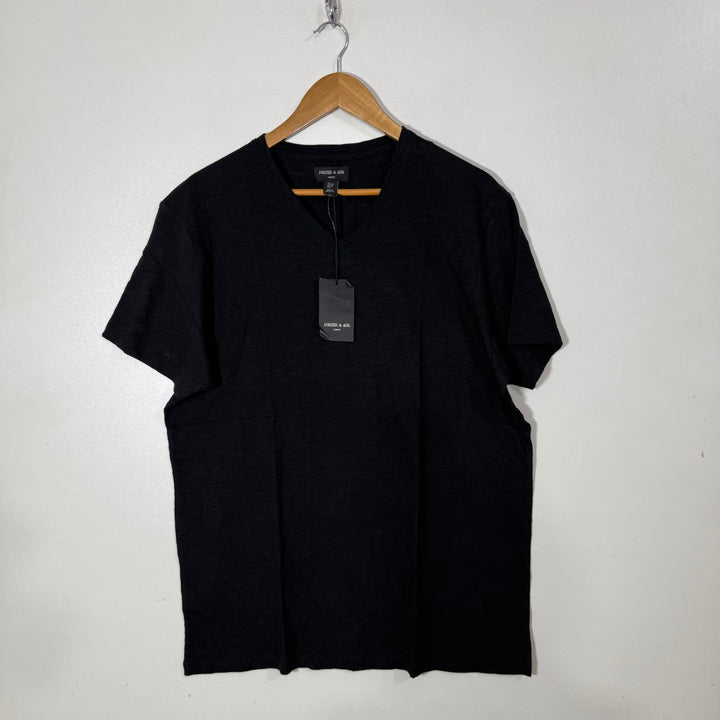 PORTER & ASH V NECK COTTON TSHIRT BRAND NEW