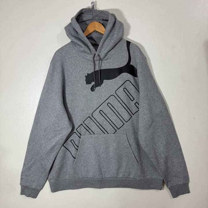 PUMA SWEAT HOODIE INNER FLEECE GREY COLOUR