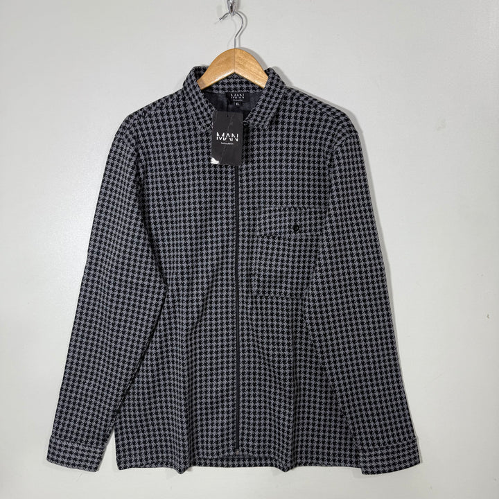 BOOHOOMAN SHIRT COLLAR JACKET BRAND NEW