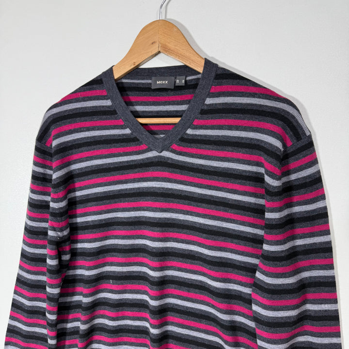 MEXX V NECK MERINO WOOL SWEATER